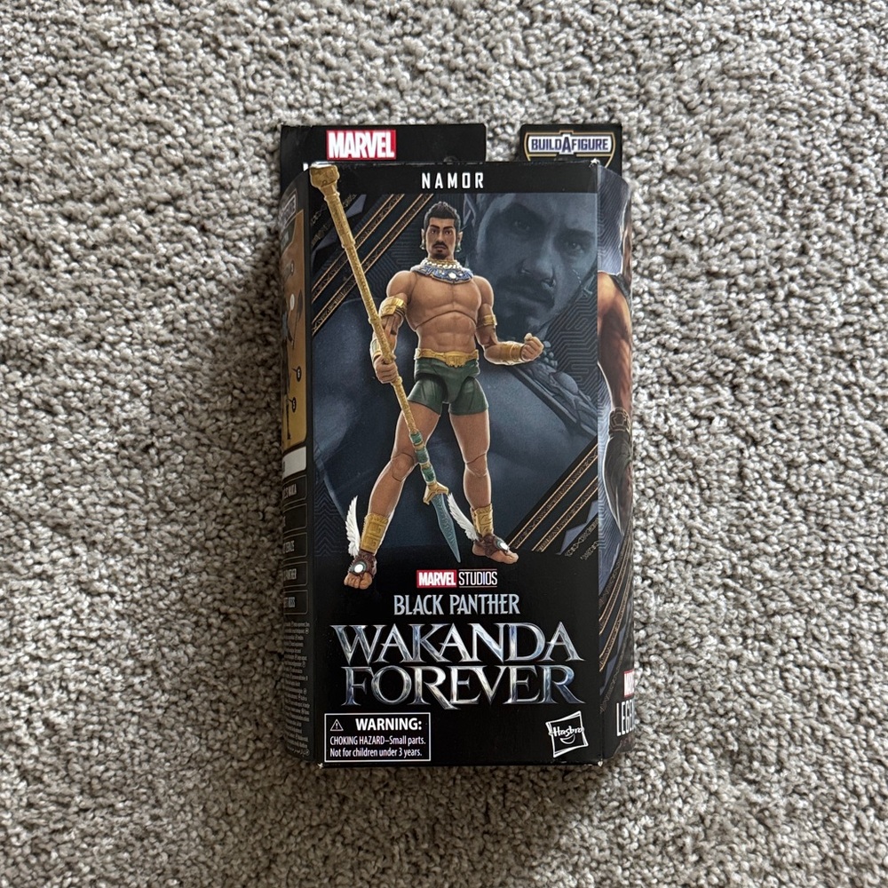 Marvel Black Panther Wakanda Forever Namor Figure